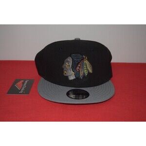 NHL New Era Chicago Blackhawks Snapback Hockey Bordeaux hat 9Fifty Not MLB NBA